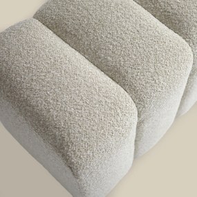 Bankje 160 Cm Naturel Stof