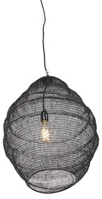 Oosterse hanglamp zwart 45 cm - Nidum L