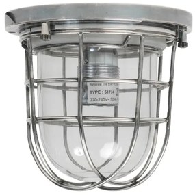 Buitenplafondlamp Hobart Antiek Zilver