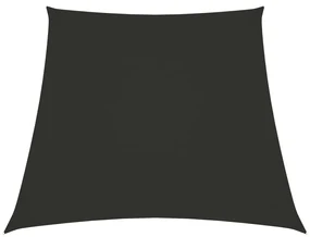 vidaXL Zonnezeil trapezium 2/4x3 m oxford stof antracietkleurig