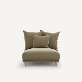 Bank in fluweel, Lazare