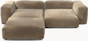 Modulaire hoekbank Vetsak (3-zits) van corduroy