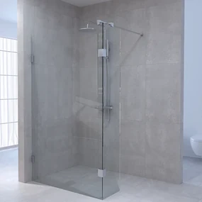 Brauer JC profielloze inloopdouche 90/40cm chroom
