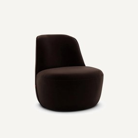 Fluwelen draaifauteuil Rosebury