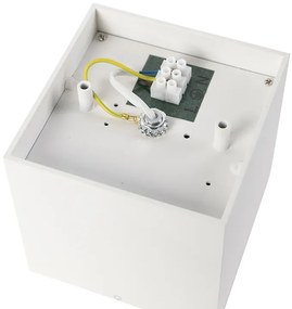 Design opbouwspot wit GU10 111mm - Box Honey