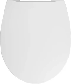 Saqu toiletbril met softclose en quickrelease 38,4x43,9cm wit