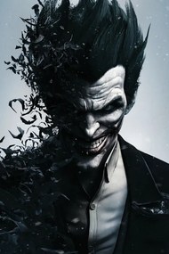 XXL poster Batman Arkham - Joker, (80 x 120 cm)