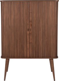 Zuiver Barbier Walnut Design Wandkast Walnoot - 100x45x140cm.