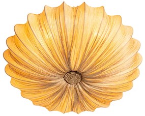 Japandi plafondlamp beige 60cm 5-lichts - Plu