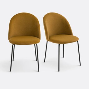 Set van 2 fluwelen stoelen, Nordie