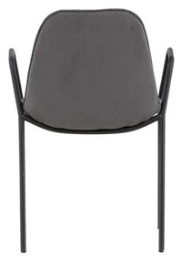 Jörn Eetkamerstoel - Robert  - Donkergrijs - Bouclé - Jörn