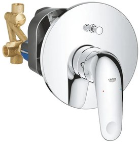 GROHE Swift QuickFix Badmengkraan - inbouw - met omstel - chroom 24336001