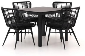 Diningset Intenso | 4 personen | Tuinset kunststof | 5-delig | Kees Smit Tuinmeubelen