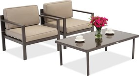 Porto Terrasmeubelset brons Garden Point