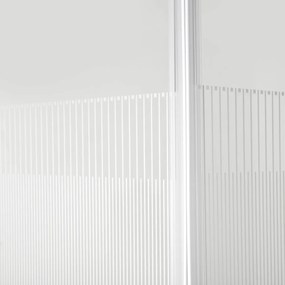 Kerra Xenia douchecabine met schuifdeur 90x90cm wit mat
