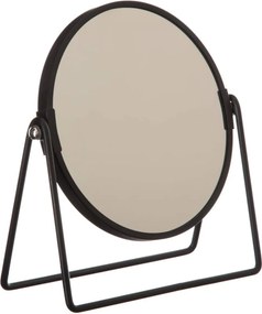 5Five Make-up Spiegel - Op voet - Zwart - 3x Vergrotend