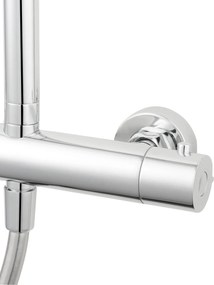 Saqu Eurotrend 225 regendoucheset met 4 straalsoorten Ø23cm chroom