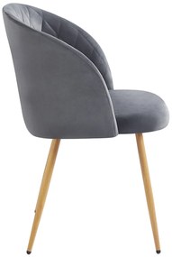 Velt Fluwelen Stoel