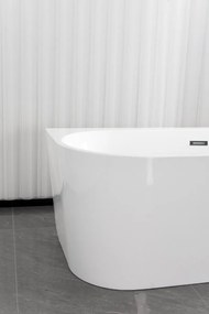Badstuber Elise hoekbad rechts 180x80cm wit