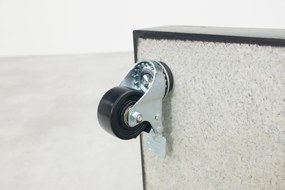 Platinum verrijdbare parasolvoet Rome 40 kg - Black Polished