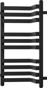 Mexen Loop hoekradiator 750 x 375 mm, 413 W, zwart - W129-0750-350-00-70