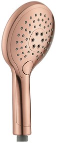 Saniclear Evolution opbouw regendouche met 20cm hoofddouche en 2 standen handdouche geborsteld koper