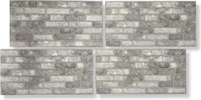 3D Wandpaneel EPS Grijs L1903 100x50x2cm | Paneli 3d wandpanelen