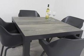 Sophie Element antraciet/Kings 100 cm. tuinset - 5-delig