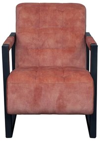 Fauteuil - Salina - velours Adore roze 166