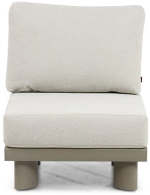 Hoek loungeset 6 personen Aluminium/Rope /Ceramic stone Taupe  Santika Furniture Santika