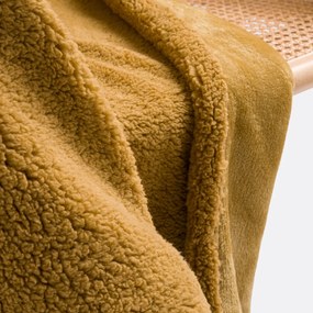 Plaid in fleece en sherpa, Maxine