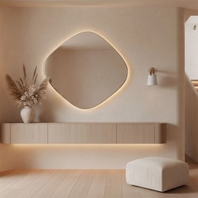 Metalen wandlamp met witte strook APP467-1W Wit