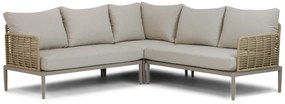Hoek loungeset 5 personen Wicker Taupe  Coco Ibiza