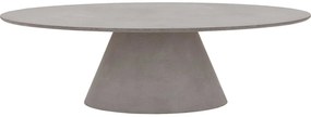 Goossens Eettafel Stone, Ovaal 250 x 120 cm