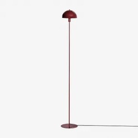 Alnair Ijzeren Vloerlamp Wijn Rood - Sklum