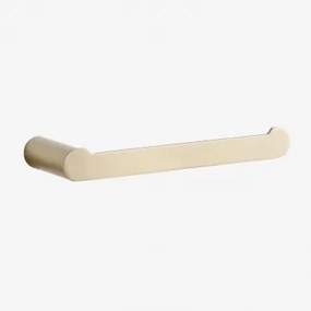 Wandhanddoekrek Met Stang ↔︎20cm Voor Badkamer In Rvs Alameda Goud - Sklum