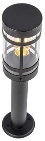 Moderne buitenlamp zwart 50 cm IP44 - Gleam