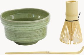 Matcha set Yamogi van porselein, 3-delig