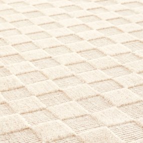 Effen dambord vloerkleed, Bilmo