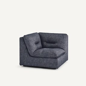 Modulaire 90° hoek in gemêleerde stof, GIULIANO