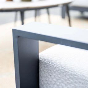 Garden Impressions Coba 3-zits loungebank – donker grijs