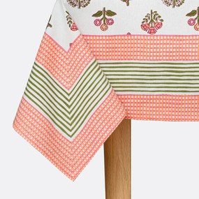 Bedrukt tafelkleed, gewassen katoen, VANDI