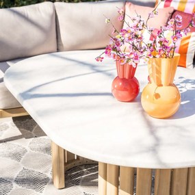 Garden Impressions Sirocco lounge dining tafel 170x100xH68 - grey sand