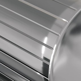 Brauer Stripe 3-weg inbouwthermostaat met drukknoppen chroom