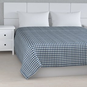 Dekoria Sprei, marineblauw-ecru