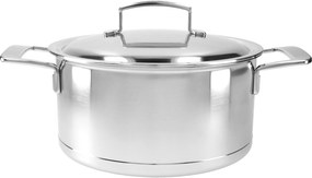 Demeyere Silver 7 Kookpan met dubbelwandig deksel 24 cm / 5,2 l - Silver 7 - Demeyere