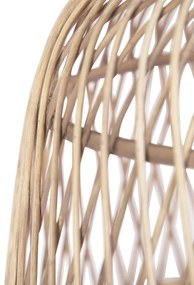 Smart landelijke hanglamp rotan incl. Wifi G125 lichtbron - Calamus