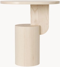 Essenhouten bijzettafel Insert