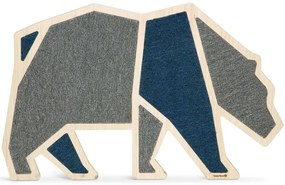 Beeztees Krabplank Blue Bear 84x54 cm hout