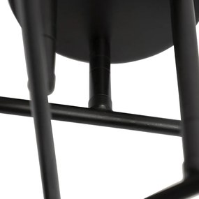 Smart plafondlamp zwart 6-lichts incl. Wifi G95  - Sydney